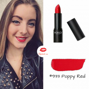 Son Kiko 933 màu Poppy Red